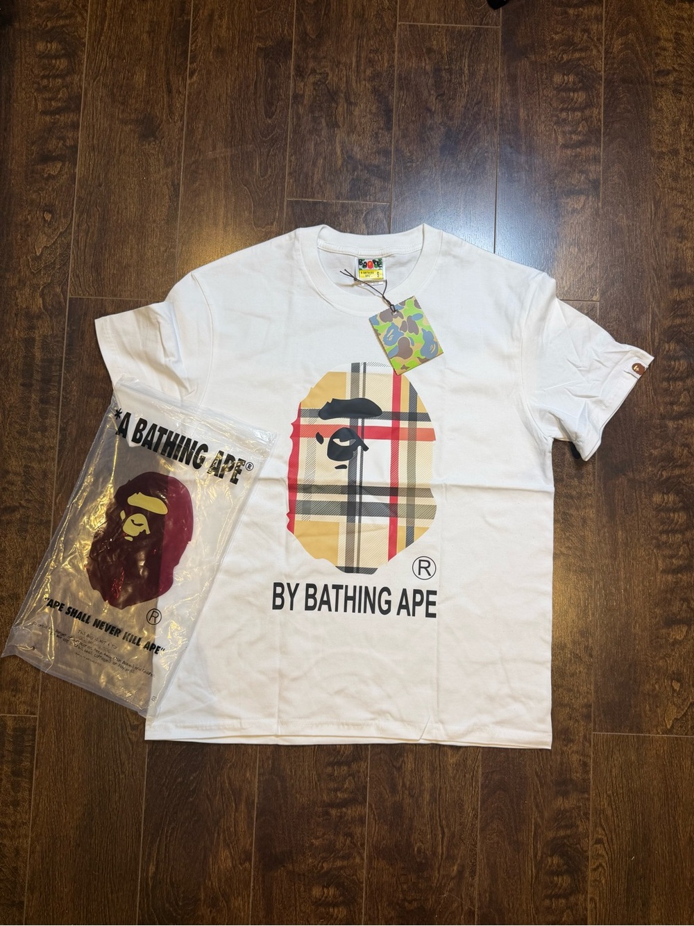 White Graphic Logo T-Shirt